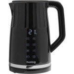 Huslog Grooved Kettle With Touch Panel Black 1,7L 2200W