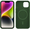 Idol 1991 ���� Iphone 14 6.1'' Mag Air Tpu Magsafe Camera Guard Dark GREEN