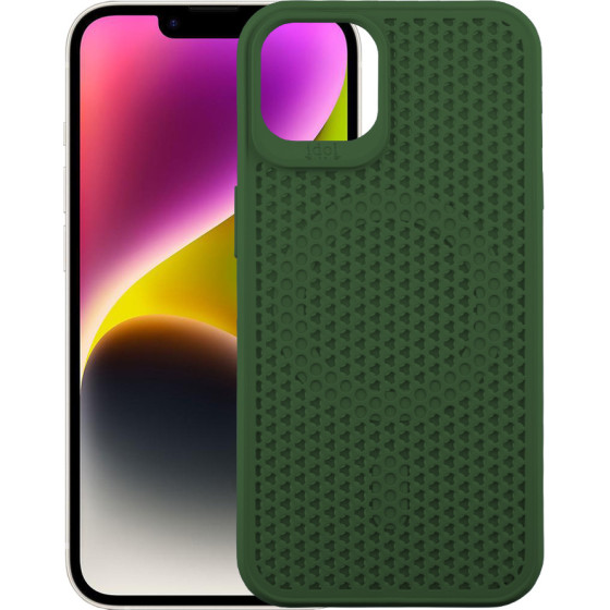 Idol 1991 ���� Iphone 14 6.1'' Mag Air Tpu Magsafe Camera Guard Dark GREEN