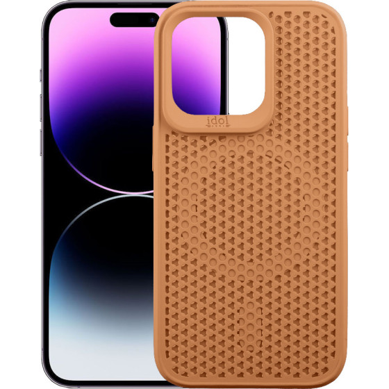 Idol 1991 ���� Iphone 14 Pro 6.1'' Mag Air Tpu Magsafe Camera Guard BROWN
