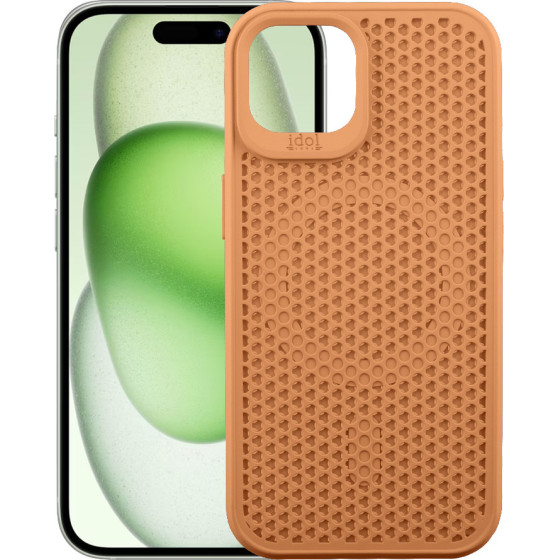 Idol 1991 ���� Iphone 15 6.1'' Mag Air Tpu Magsafe Camera Guard BROWN