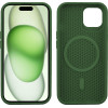 Idol 1991 ���� Iphone 15 6.1'' Mag Air Tpu Magsafe Camera Guard Dark GREEN