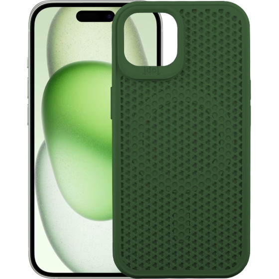 Idol 1991 ���� Iphone 15 6.1'' Mag Air Tpu Magsafe Camera Guard Dark GREEN