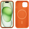 Idol 1991 ���� Iphone 15 6.1'' Mag Air Tpu Magsafe Camera Guard ORANGE