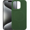 Idol 1991 ���� Iphone 15 Pro Max 6.7'' Mag Air Tpu Magsafe Camera Guard Dark GREEN