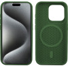 Idol 1991 ���� Iphone 15 Pro Max 6.7'' Mag Air Tpu Magsafe Camera Guard Dark GREEN