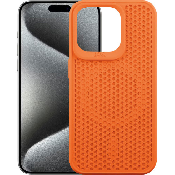 Idol 1991 ���� Iphone 15 Pro Max 6.7'' Mag Air Tpu Magsafe Camera Guard ORANGE