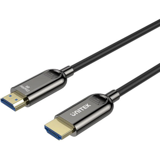 UNITEK Optical Cable Hdmi 2.1 Aoc - (C11085GY01-30M)