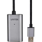 UNITEK Usb Cable 5 m Usb 2.0 Usb A Grey - (Y-271)
