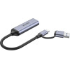 UNITEK Video Grabber USB-C/A, 4K Hdmi 1.4b - (V1167A)
