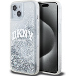 DKNY Liquid Glitter Arch Logo Case For Iphone 14 Transparent - (DKHCP14SLBNAET)