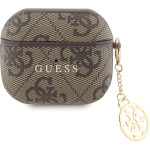 Guess 4G Pu Charm Case For Airpods 3 Brown - (GUOA3P4E4CDW)