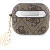 Guess 4G Pu Charm Case For Airpods 3 Brown - (GUOA3P4E4CDW)
