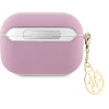 Guess Saffiano 4G Charm Case For Airpods Pro 2 Pink - (GUOAP2SAC4GMP)