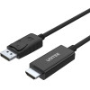 UNITEK Y-5118CA video cable adapter 1.8 m HDMI Type A (Standard) DisplayPort Black - (Y-5118CA BOX)