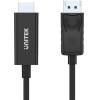 UNITEK Y-5118CA video cable adapter 1.8 m HDMI Type A (Standard) DisplayPort Black - (Y-5118CA BOX)