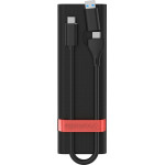 Verbatim M.2 NVMe USB 3.2 Gen 2 SSD Enclosure with USB A/USB C Cable Black - (32261)