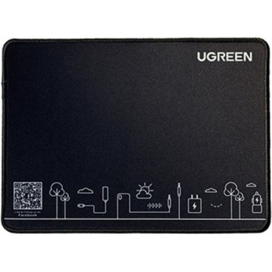 UGREEN Gaming MousePad CY016, 260mm x 200mm x 4mm, Black