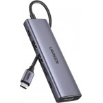 UGREEN USB-C Hub CM511 (75586), 6in1, Grey