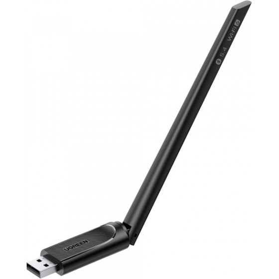 UGREEN Wi-Fi Adapter AX900 (75109), Dual Band, Wi-Fi 6, 600Mbps, Black