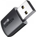 UGREEN Wi-Fi Adapter CM762 (35264), Dual Band, Wi-Fi 6, 600Mbps, Black