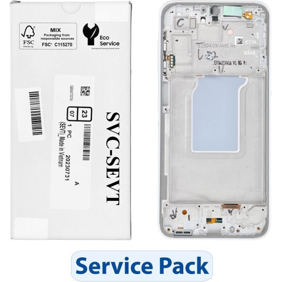 Samsung ServicePack LCD Display A26 5G A266B White GH82-37049B