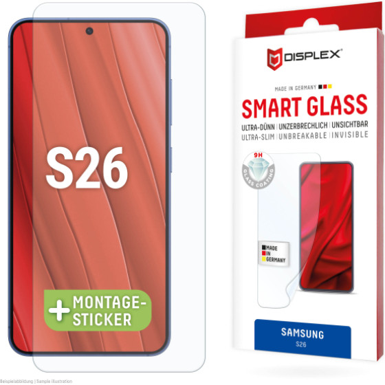 Displex Smart Glass 2D EASY-On Samsung S26 - (02236)