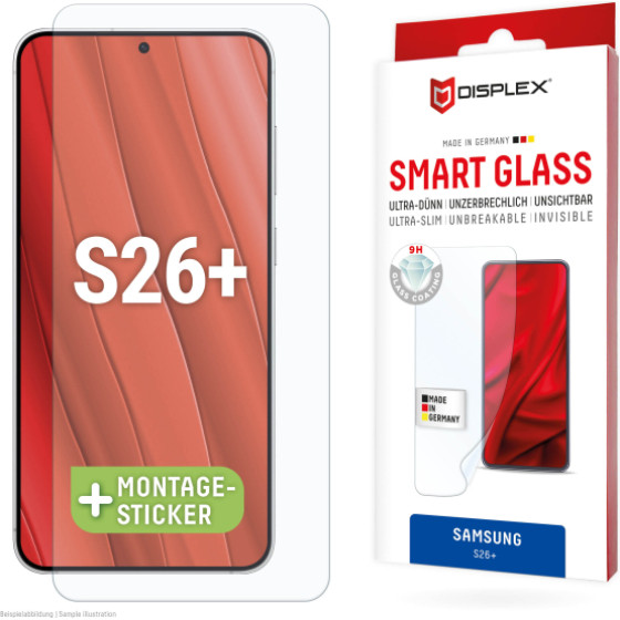 Displex Smart Glass 2D EASY-On Samsung S26 Plus - (02237)