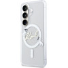 Karl Lagerfeld Case Iml Kc Script Magsafe For Samsung Galaxy S26 transparent