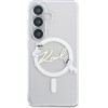 Karl Lagerfeld Case Iml Kc Script Magsafe For Samsung Galaxy S26 transparent