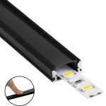GloboStar ALP-Linear Surfabo ����������� ������ ���������� �� ����� ���� ������ ������� ��� ������� Led IP20 - ����� - �300 x �1.6 x �0.7cm - ������ 5 �������� - (70806-3M)