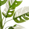 GloboStar Artificial Garden Albino Monstera ������� ������������ ���� ������� & ����� �������� �90 x �90 x �90cm - (20938)