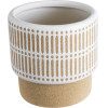 GloboStar Artificial Garden Amaretto ������������ �������� ����� ������� - Flower Pot ���� �� ����� �11 x �11cm - (20543)