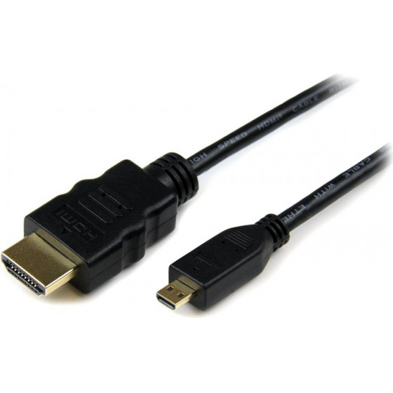 Powertech HDMI 1.4 Cable HDMI male - micro HDMI male 3m ����� - (CAB-H008)