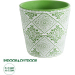 GloboStar Artificial Garden Aswan ������������ �������� ����� ������� - Flower Pot ����� �� ������� �14 x �13cm - (20515)