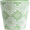 GloboStar Artificial Garden Aswan ������������ �������� ����� ������� - Flower Pot ����� �� ������� �14 x �13cm - (20515)