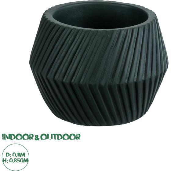 GloboStar Artificial Garden Barbados ������������ �������� ����� ������� - Flower Pot ������� �11 x �8.5cm - (20538)