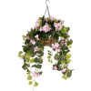 GloboStar Artificial Garden Begonia Hanging Plant ������� �������� ������������ ���� ������� �75 x �75 x Y80cm - (20639)