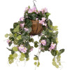 GloboStar Artificial Garden Begonia Hanging Plant ������� �������� ������������ ���� ������� �75 x �75 x Y80cm - (20639)