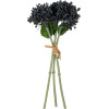 GloboStar Artificial Garden Black Hyacinth Bouquet ������� ������������ �������� ����� �������� Y30cm - (21356)