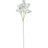GloboStar Artificial Garden Blue Branch Baby Breath 21296 ������� ������������ ����� ���� ��������� Y53cm - (21365)