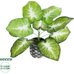 GloboStar Artificial Garden Caladium ������� ������������ ���� ������� ���� �40 x �33cm - (20890)