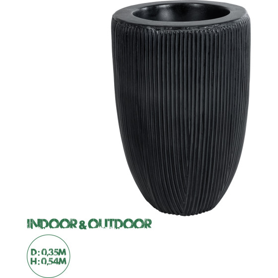 GloboStar Artificial Garden Castle ������������ ������������ ����������� ����� ������� - Flower Pot ����� �35 x �54cm - (20793)
