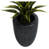 GloboStar Artificial Garden Castle ������������ ������������ ����������� ����� ������� - Flower Pot ����� �35 x �54cm - (20793)