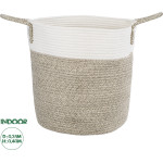 GloboStar Artificial Garden Chalki ������������ ������ ������ - ����� ������� - Flower Pot ���� ������ �� ����� �35cm x �40cm - (20200)