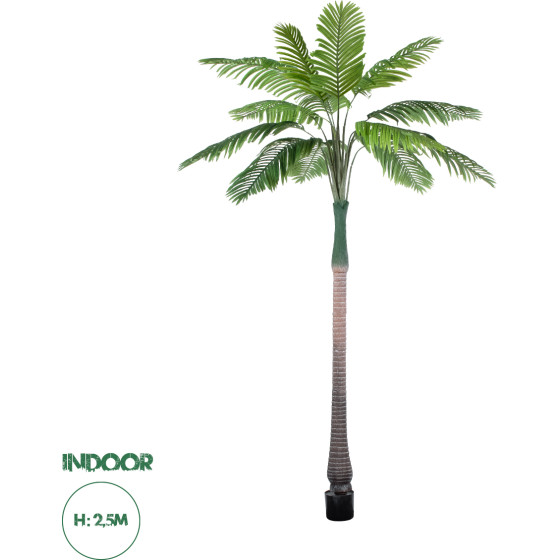 GloboStar Artificial Garden Coconut Palm Tree ������� ������������ ���� ������������� ������������ �250cm - (20088)
