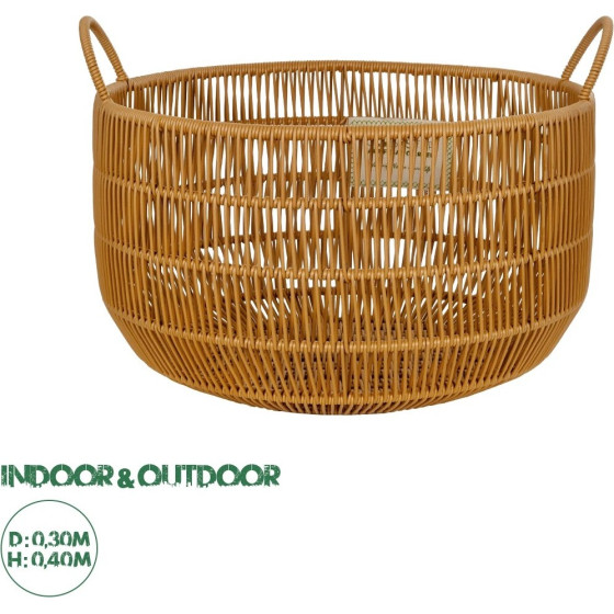 GloboStar Artificial Garden Cocoa ������������ ������ ������ - ����� ������� - Flower Pot ���� �30cm x �40cm - (21495)