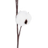 GloboStar Artificial Garden Cotton Branch ������� ������������ ����� ������� �43cm - (20493)