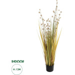 GloboStar Artificial Garden Craspedia Grass ������� ������������ ���� ��������� �120cm - (21479)