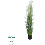 GloboStar Artificial Garden Craspedia Grass ������� ������������ ���� ��������� �150cm - (20112)